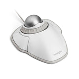 Ratón Kensington Blanco Plateado Plata - HAMISHOP07