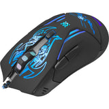 Ratón Óptico Defender Bionic GM-250L Negro 3200 DPI - HAMISHOP07