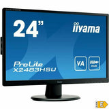 Monitor Iiyama X2483HSU-B5 24" LED VA Flicker free 75 Hz