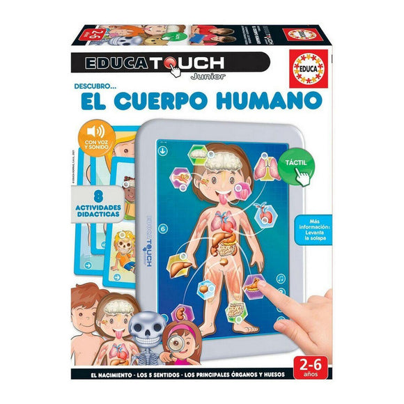 Tablet Interactiva Infantil Educa Educa Touch Junior: El Cuerpo Humano - HAMISHOP07