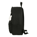 Mochila para Portátil Safta Minnie Mouse Blanco Negro 31 x 16 x 40 cm - HAMISHOP07
