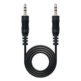 Cable Audio Jack (3,5 mm) NANOCABLE 10.24.0103 (3 m) Negro - HAMISHOP07