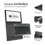 Funda para Tablet y Teclado Subblim SUBKT3BTL100 Negro - HAMISHOP07