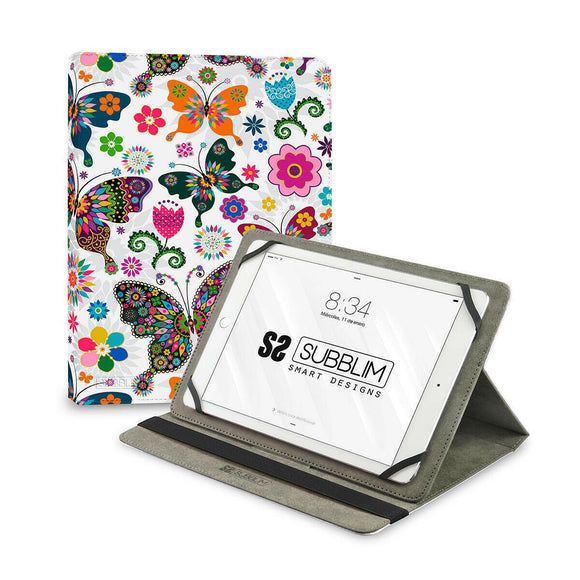 Funda para Tablet Subblim SUBCUT4TC013 Multicolor Mariposas 11