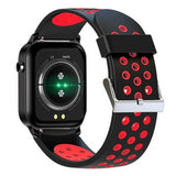 Smartwatch LEOTEC LESW55R 1,4" LCD 170 mah Rojo Negro Negro, rojo