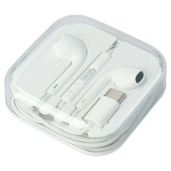 Auriculares con Micrófono Goms Blanco Tipo C - HAMISHOP07
