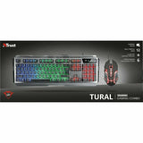 Teclado y Ratón Trust GXT 845 Tural Negro Qwerty Español - HAMISHOP07