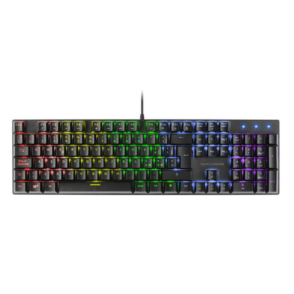 Teclado Gaming Mars Gaming MK422 Qwerty Italiano (Reacondicionado A) - HAMISHOP07