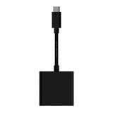 Adaptador USB-C Aisens Conversor USB-C a VGA, USB-C/M - HDB15/H, Negro, 15cm VGA - HAMISHOP07